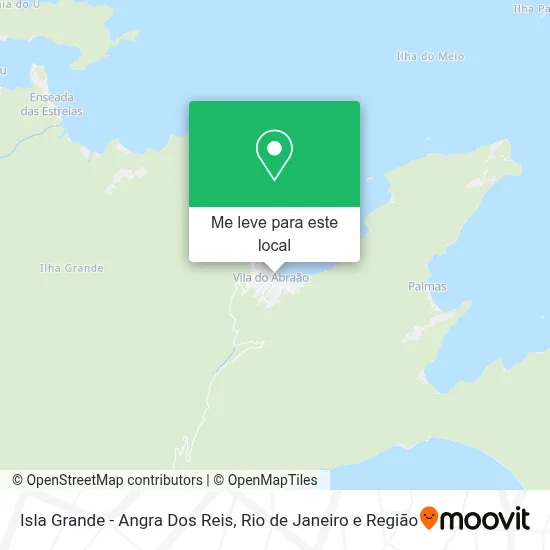 Isla Grande - Angra Dos Reis mapa