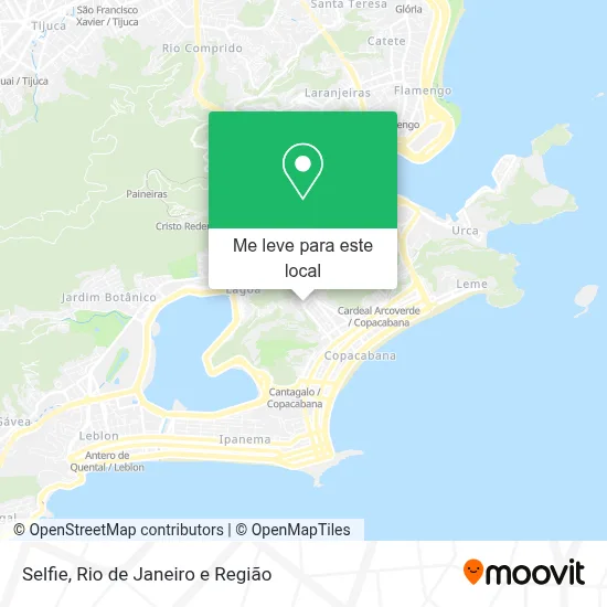 Selfie mapa