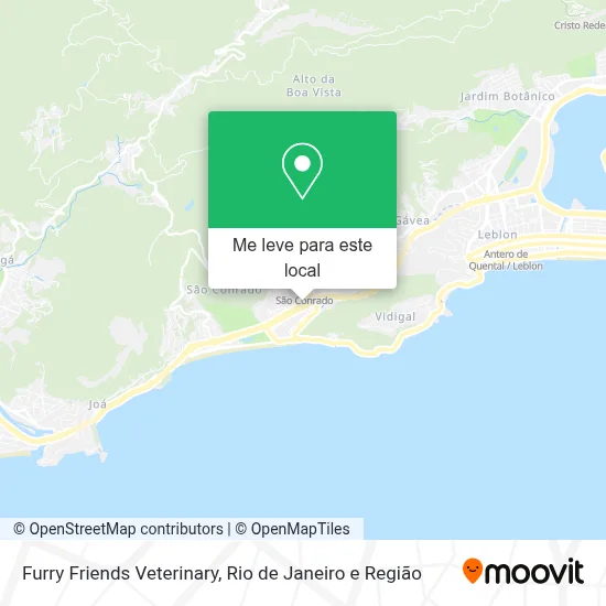 Furry Friends Veterinary mapa