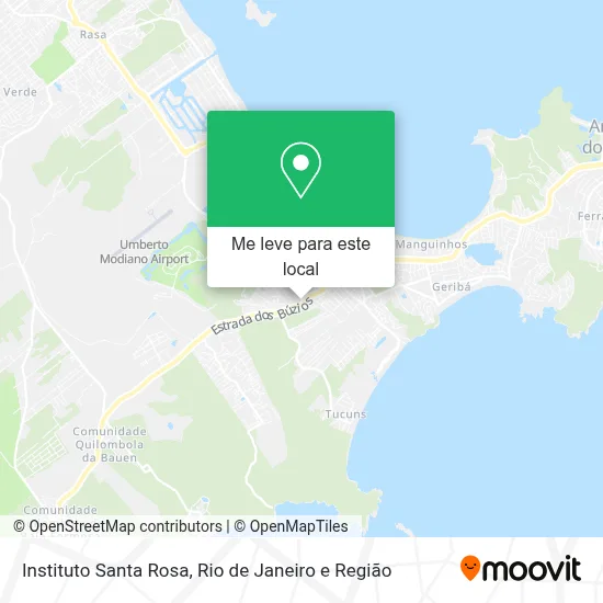 Instituto Santa Rosa mapa