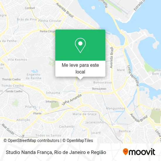 Studio Nanda França mapa