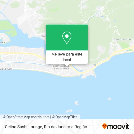 Celine Sushi Lounge mapa