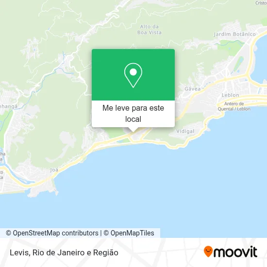 Levis mapa