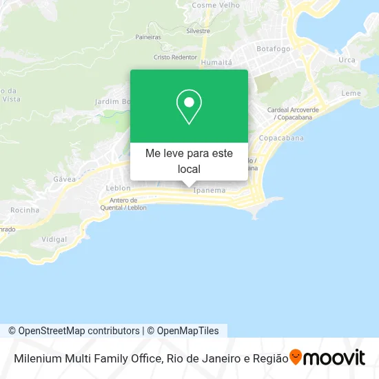 Milenium Multi Family Office mapa