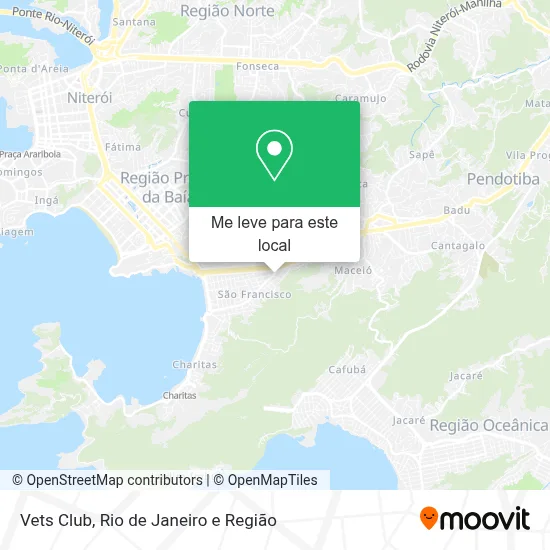 Vets Club mapa