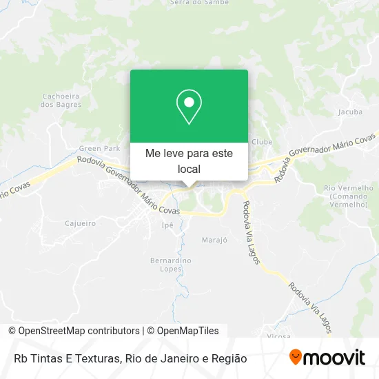 Rb Tintas E Texturas mapa