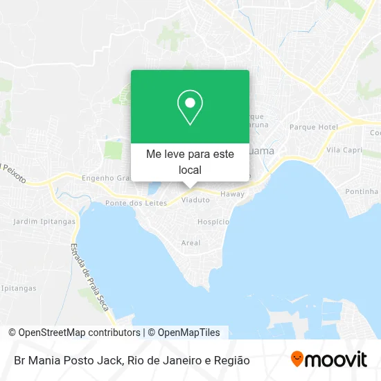 Br Mania Posto Jack mapa