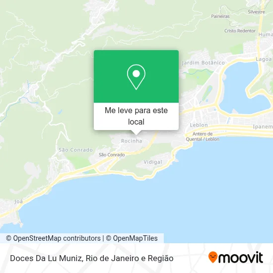 Doces Da Lu Muniz mapa