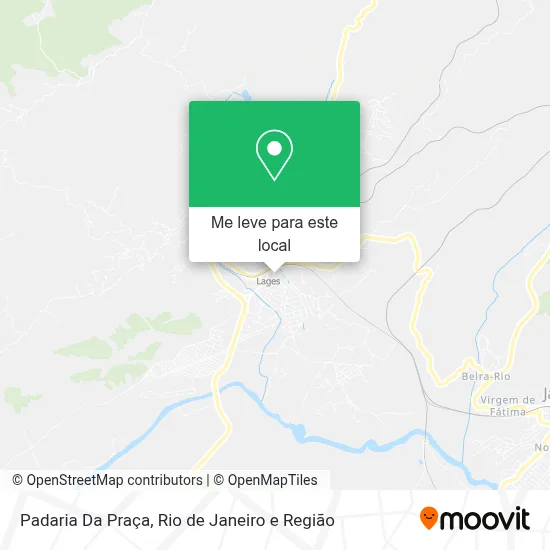 Padaria Da Praça mapa