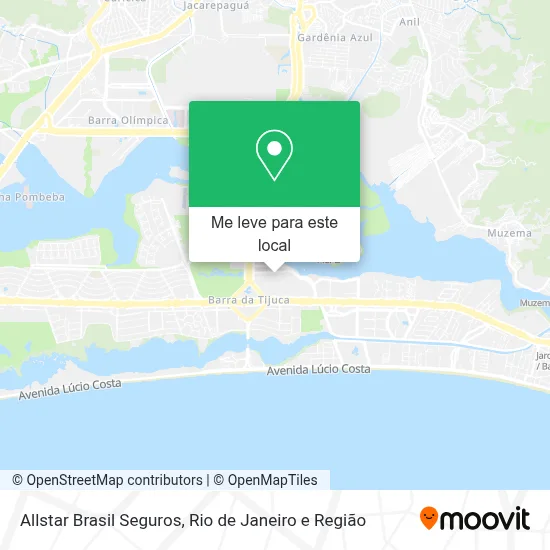 Allstar Brasil Seguros mapa