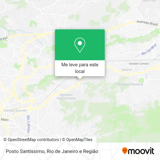 Posto Santissimo mapa