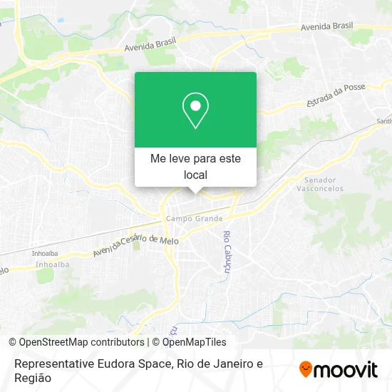 Representative Eudora Space mapa