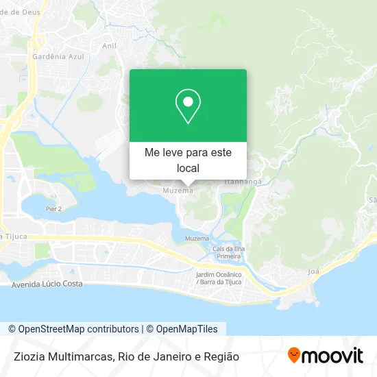 Ziozia Multimarcas mapa