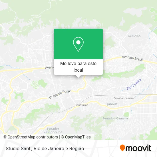 Studio Sant' mapa