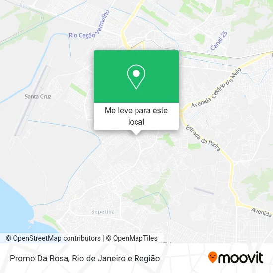 Promo Da Rosa mapa
