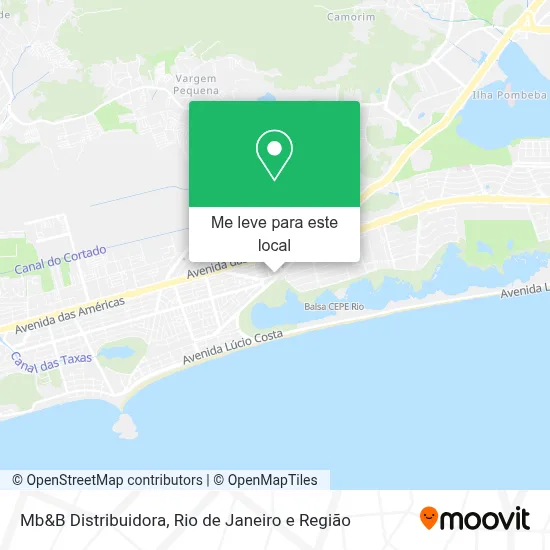 Mb&B Distribuidora mapa