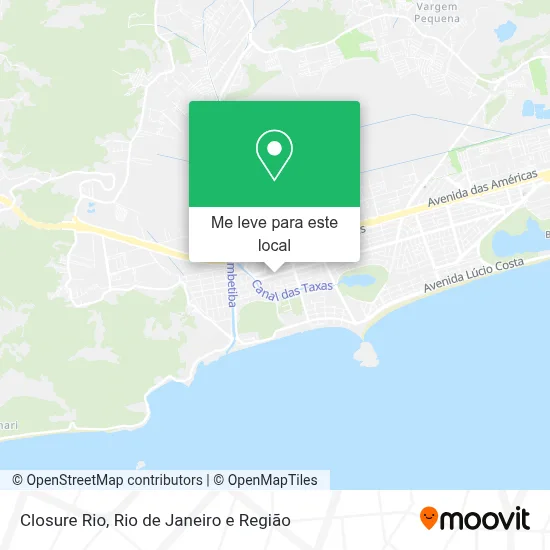 Closure Rio mapa