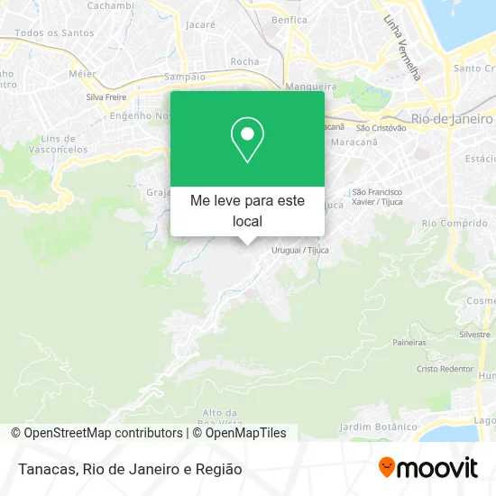 Tanacas mapa