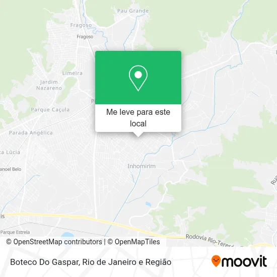 Boteco Do Gaspar mapa