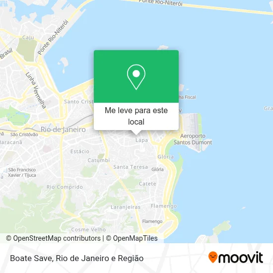 Boate Save mapa