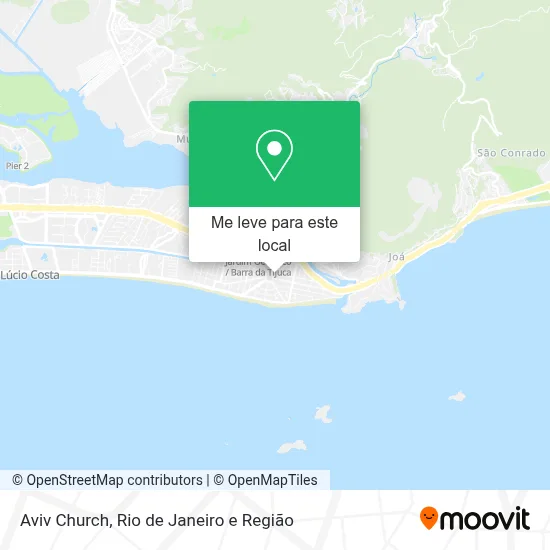 Aviv Church mapa
