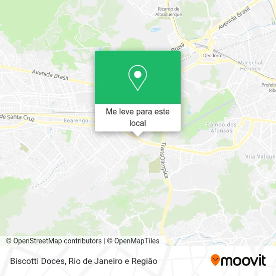 Biscotti Doces mapa