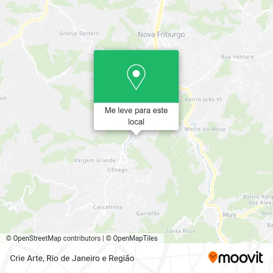 Crie Arte mapa