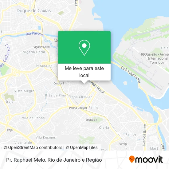 Pr. Raphael Melo mapa