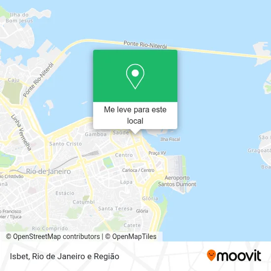 Isbet mapa