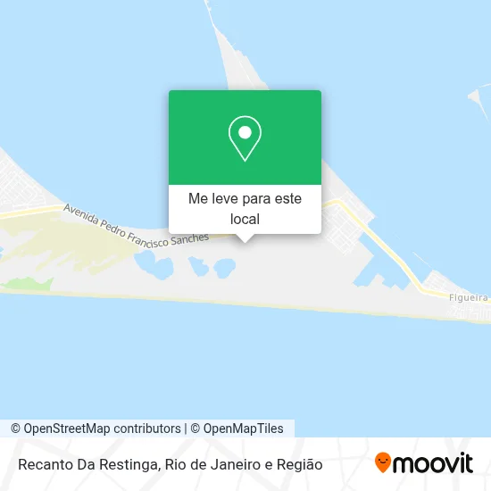 Recanto Da Restinga mapa