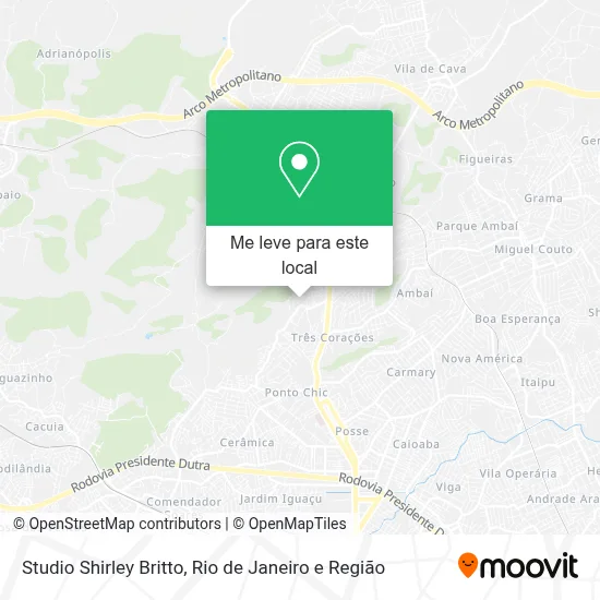 Studio Shirley Britto mapa