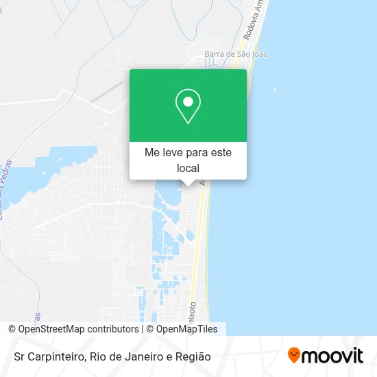 Sr Carpinteiro mapa