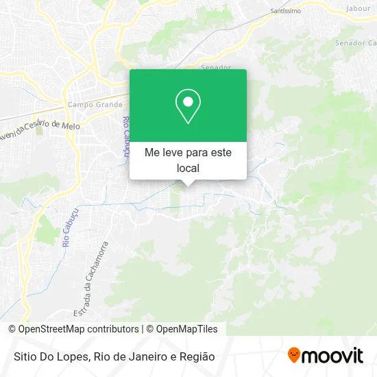 Sitio Do Lopes mapa