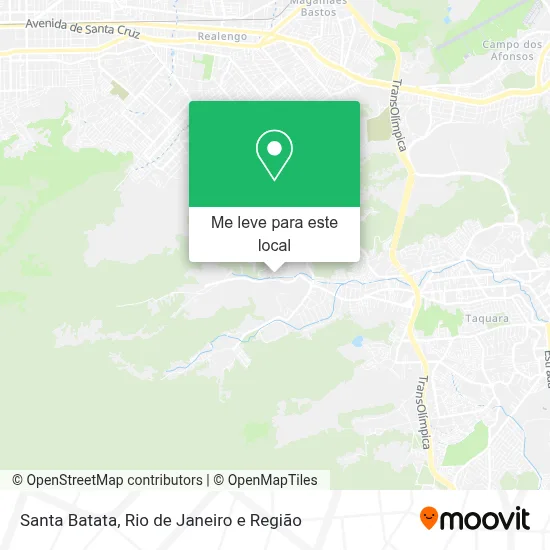 Santa Batata mapa