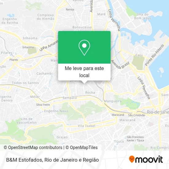 B&M Estofados mapa