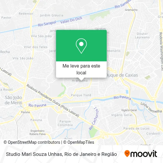Studio Mari Souza Unhas mapa