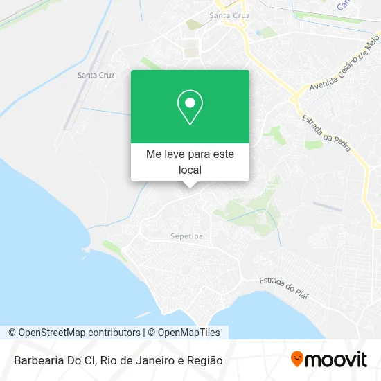 Barbearia Do Cl mapa
