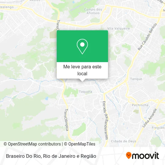 Braseiro Do Rio mapa