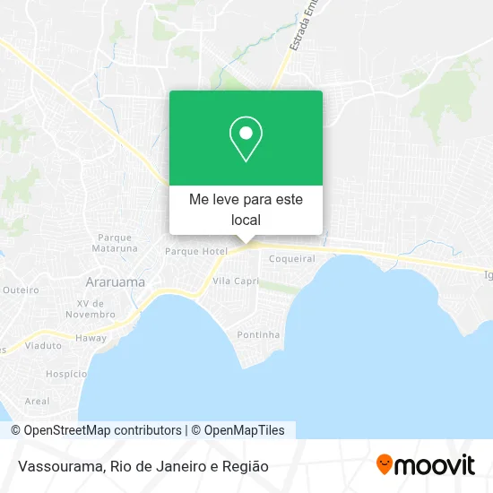 Vassourama mapa