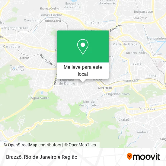 Brazzô mapa