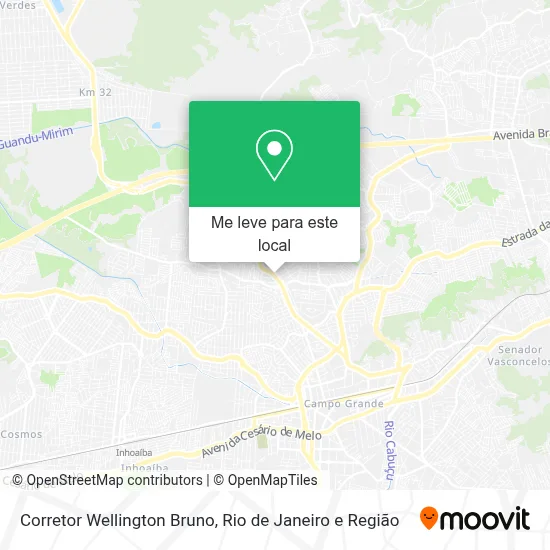 Corretor Wellington Bruno mapa