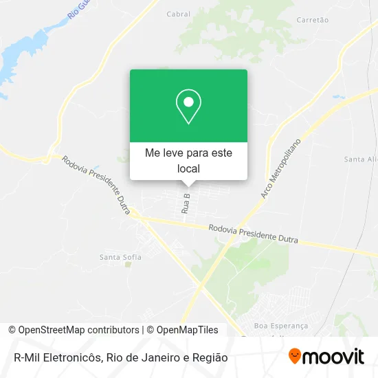 R-Mil Eletronicôs mapa