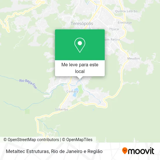 Metaltec Estruturas mapa