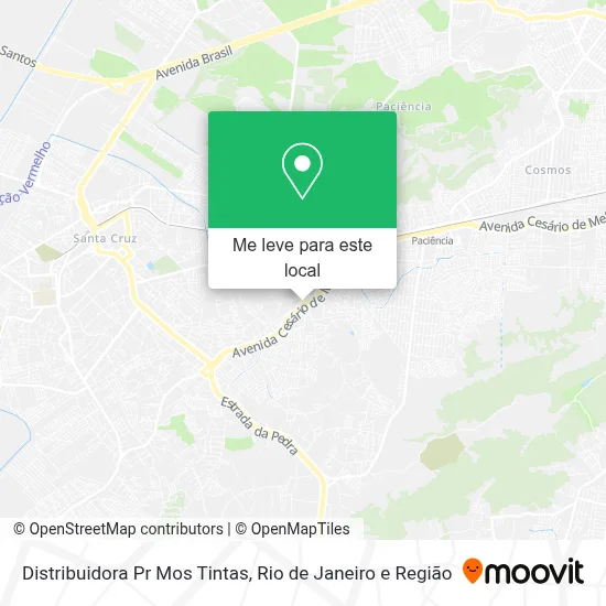 Distribuidora Pr Mos Tintas mapa