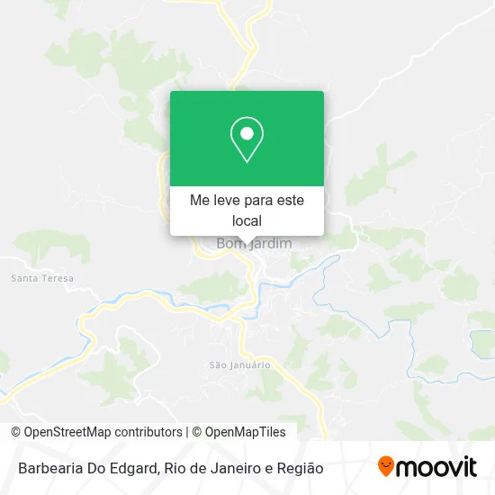Barbearia Do Edgard mapa