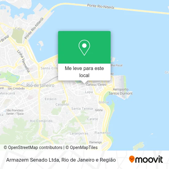 Armazem Senado Ltda mapa