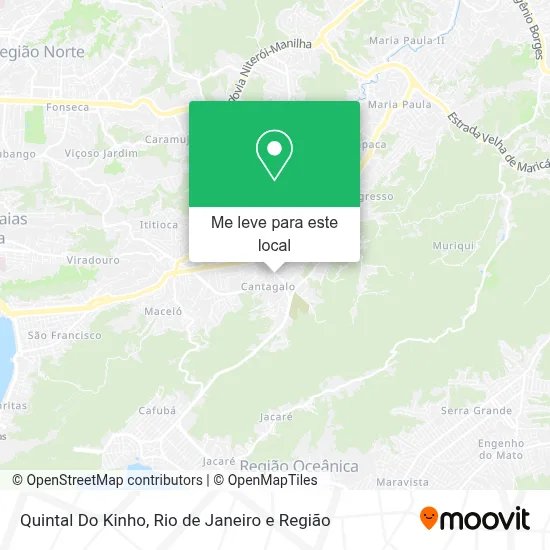 Quintal Do Kinho mapa