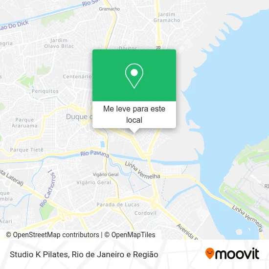 Studio K Pilates mapa