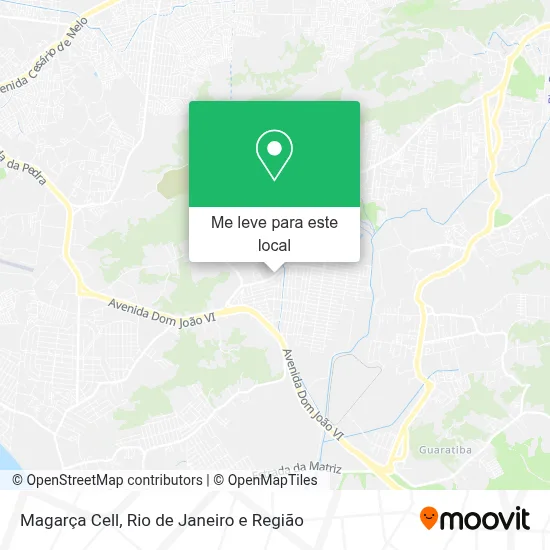 Magarça Cell mapa