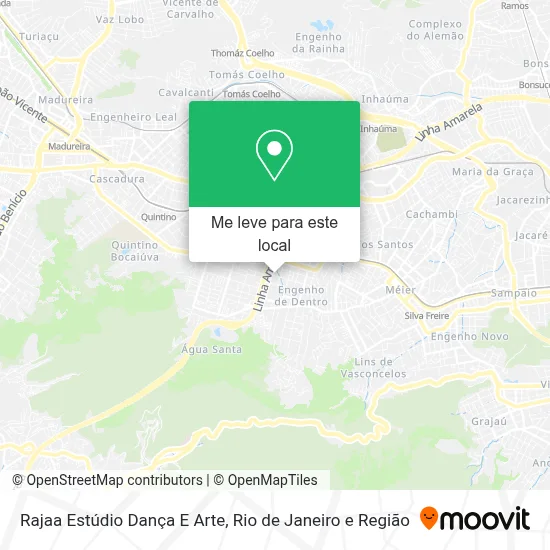 Rajaa Estúdio Dança E Arte mapa